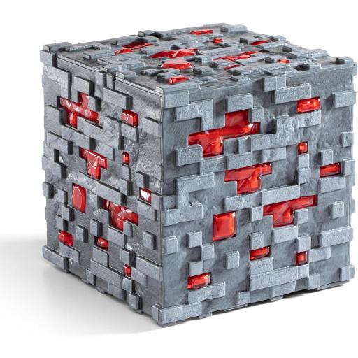 Réplica Minecraft Mena de Redstone Luminosa The Noble Collection 10 cm
