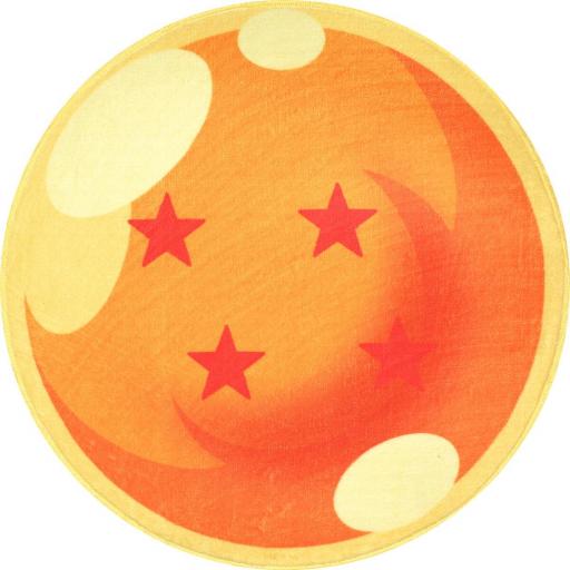 Alfombra interior Dragon Ball Bola 4 estrellas SD Toys.jpg [0]
