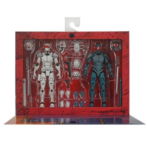 Set 2 Figuras Tortugas Ninja The Last Ronin Synja Patrol Troop Neca 18 cm [6]