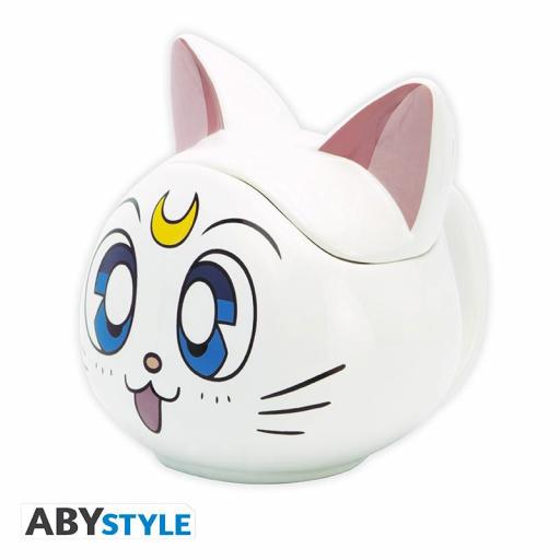Set 2 Tazas 3D Sailor Moon Luna & Artemis 350 ml [4]