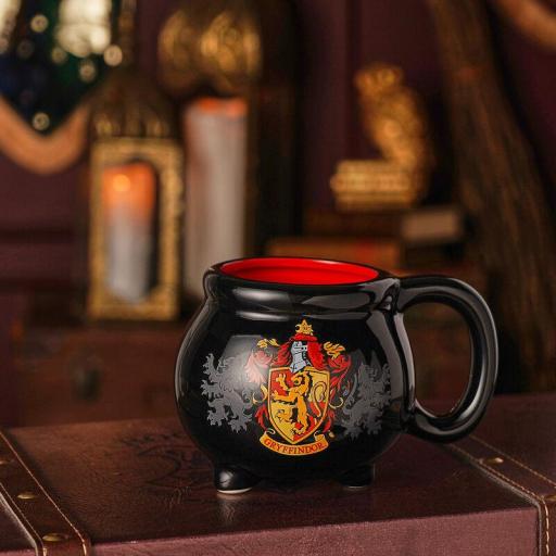 Set 2 Tazas Harry Potter Gryffindor y Slytherin Caldero W&CO [3]