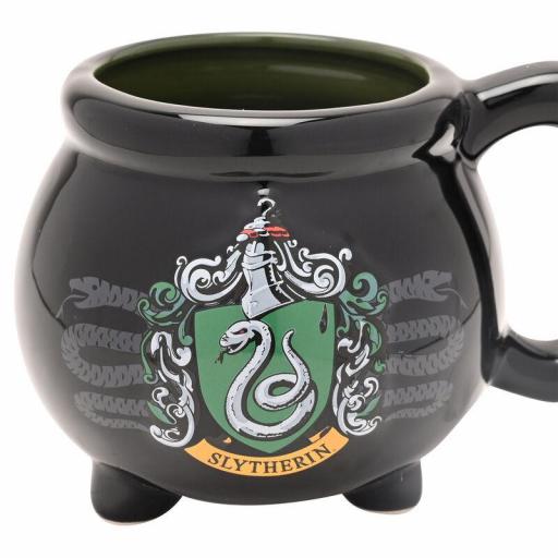 Set 2 Tazas Harry Potter Gryffindor y Slytherin Caldero W&CO [5]
