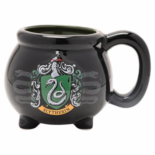 Set 2 Tazas Harry Potter Gryffindor y Slytherin Caldero W&CO [4]