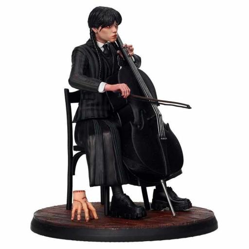 Set 2 figuras Wednesday Violonchelo 15 cm [1]