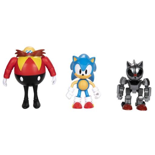 Set 3 Figuras Sonic the Hedgehog 30th Anniversary 10 cm