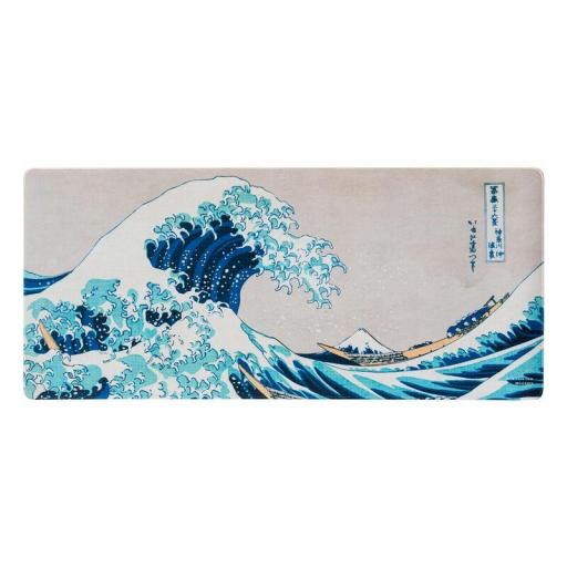 Set Alfombrilla Gaming y Taza La Gran Ola de Kanagawa Hokusai Erik [5]