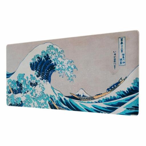 Set Alfombrilla Gaming y Taza La Gran Ola de Kanagawa Hokusai Erik [4]