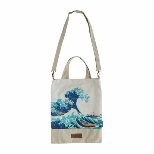 Set Bolsa y Botella La Gran Ola de Kanagawa Hokusai Erik [4]