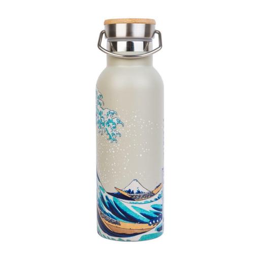 Set Bolsa y Botella La Gran Ola de Kanagawa Hokusai Erik [1]