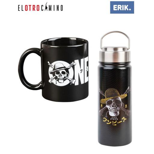 Set Botella y Taza One Piece Skull Erik [0]