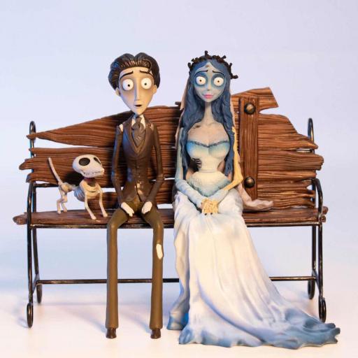 Set Figuras La Novia Cadaver Emily & Victor 15 cm [2]