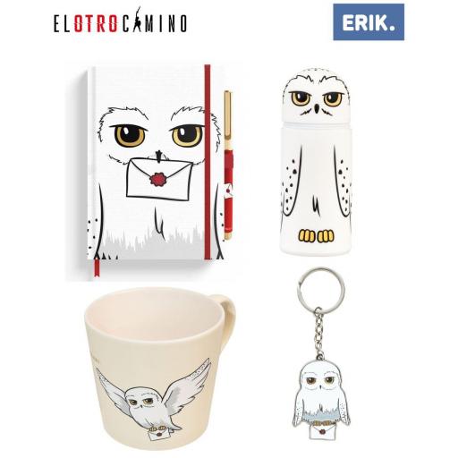 Set Harry Potter Lechuza Wedwig 4 Artículos Erik [0]