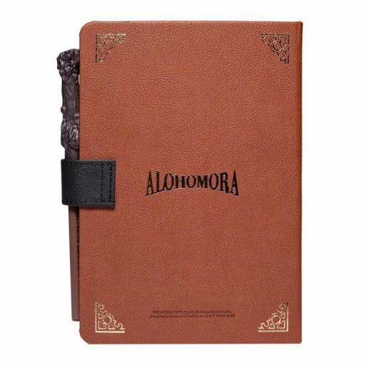 Set Harry Potter Sujetalibros & Cuaderno con Bolígrafo Varita Erik [7]