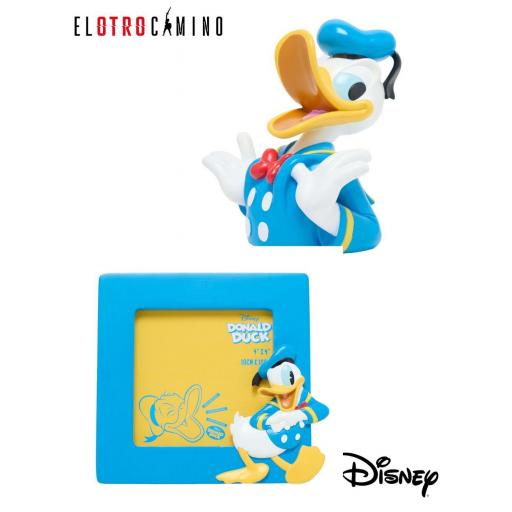 Set Hucha y Marco de Fotos Pato Donald Disney W&CO 19 cm