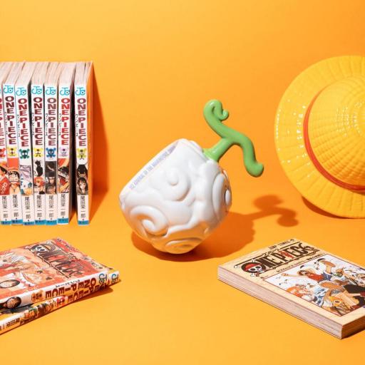 Set Lámpara Taza 3D One Piece Fruta Smoke-Smoke Erik [4]