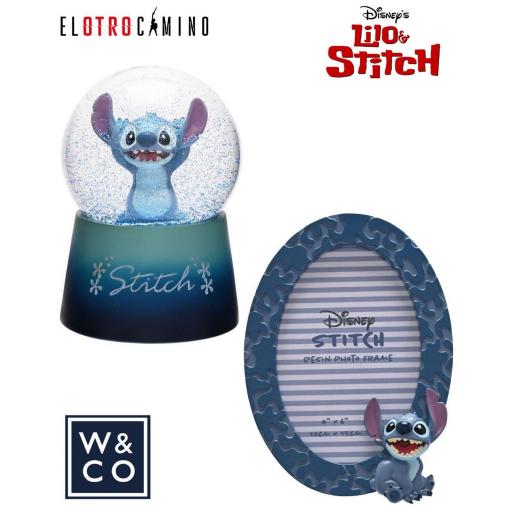 Set Marco de Fotos y Bola de Nieve Stitch Disney W&CO  [0]
