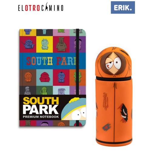 Set Portatodo y Cuaderno A5 South Park Erik [0]
