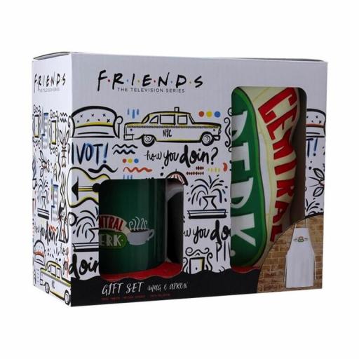 Set regalo taza y delantal Friends [3]