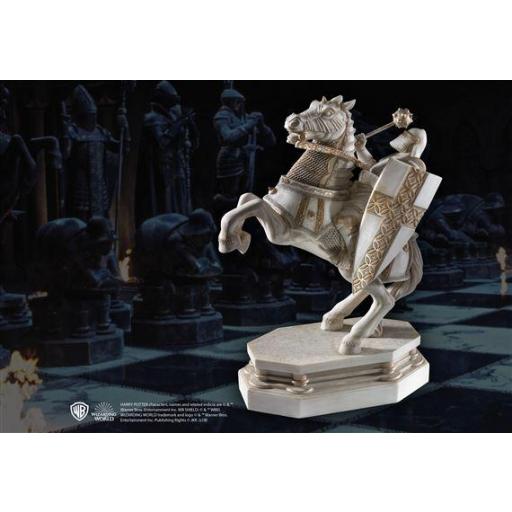 Soporte de libros Harry Potter Ajedrez Caballero Blanco 20 cm [3]