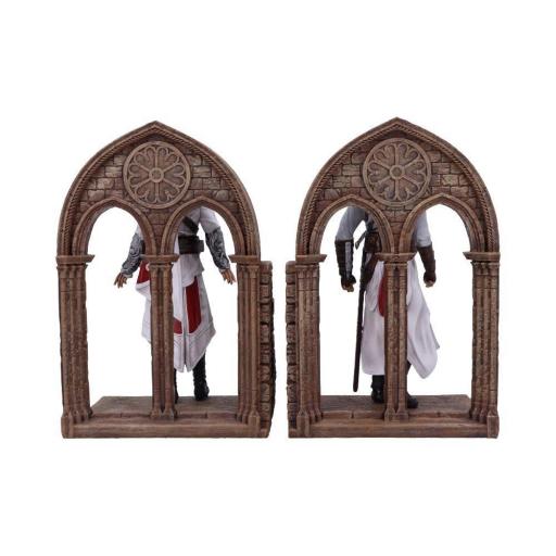 Sujetalibros Assassin's Creed Ezio y Altair Nemesis Now 24 cm [4]