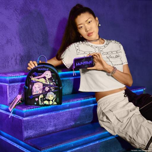 Tarjetero KPop Demon Hunters Huntrix Loungefly 12 cm [3]