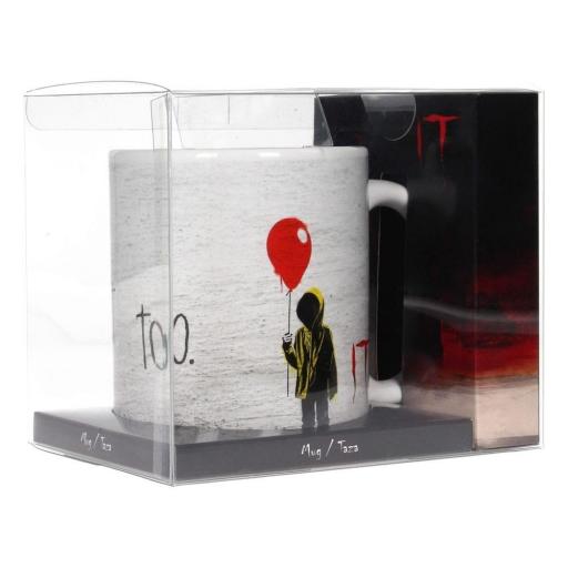 Taza + Llavero IT Pennywise You'll Float Too SD Toys  [3]