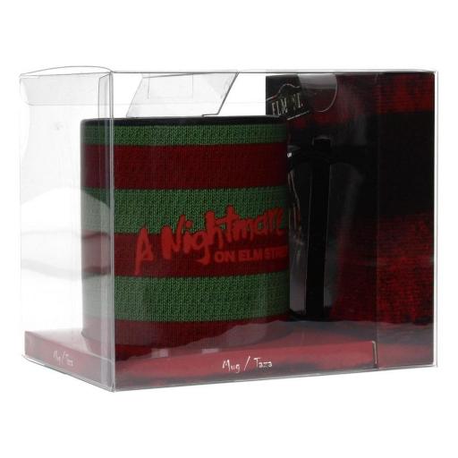 Taza + Llavero Pesadilla en Elm Street Freddy SD Toys  [4]