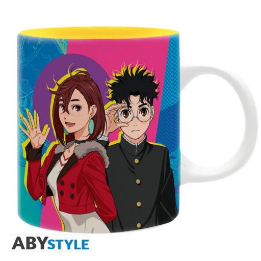 Taza DanDaDan Momo y Okarun 320 ml