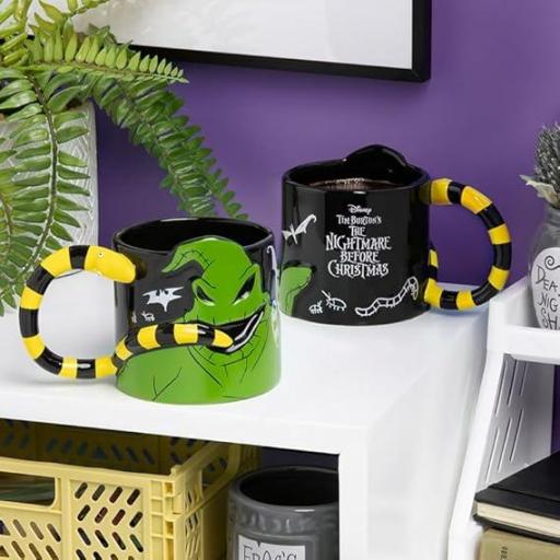 Taza Pesadilla Antes de Navidad Oogie Boogie 3D Disney Paladone [3]