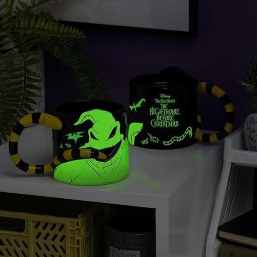Taza Pesadilla Antes de Navidad Oogie Boogie 3D Disney Paladone [4]