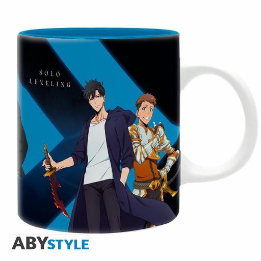 Taza Solo Leveling  personajes 320 ml