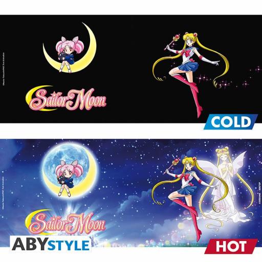 Taza Térmica Sailor Moon Usagi Tsukino & Chibi Abystyle  [2]