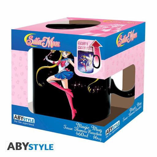 Taza Térmica Sailor Moon Usagi Tsukino & Chibi Abystyle  [3]