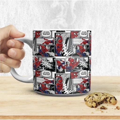 Taza XL Spiderman comic 500 ml