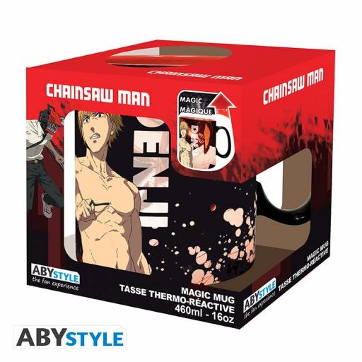Taza térmica Chainsaw Man Aki y Denji 460 ml [3]