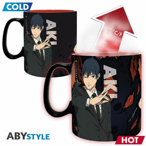 Taza térmica Chainsaw Man Aki y Denji 460 ml [1]
