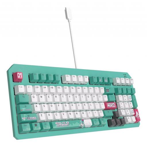 Teclado Hatsune Miku Edition RGB Tuf Gaming K3 GEN II ASUS [3]