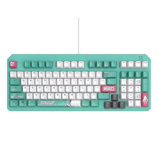 Teclado Hatsune Miku Edition RGB Tuf Gaming K3 GEN II ASUS