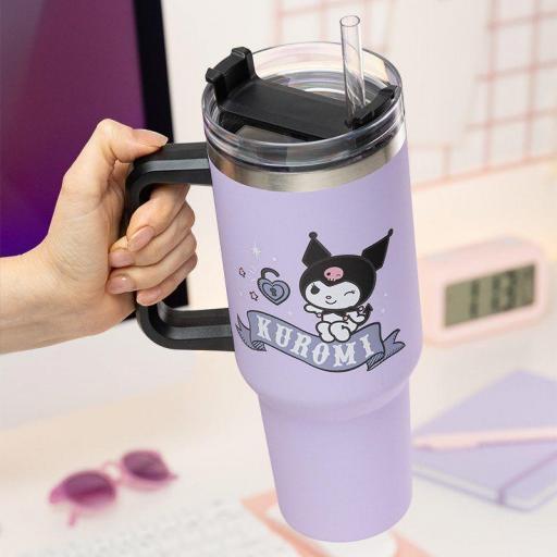 Vaso de Viaje Térmico Kuromi 900 ml