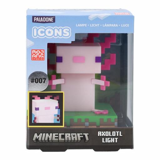 Lámpara Icon Minecraft Ajolote 10 cm [3]