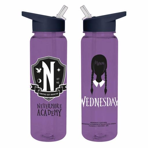 Botella Wednesday Nevermore Academy 700 ml