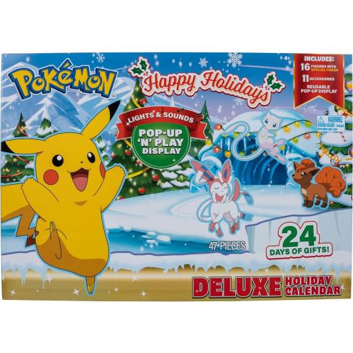 Calendario Adviento Pokemon Deluxe Holiday