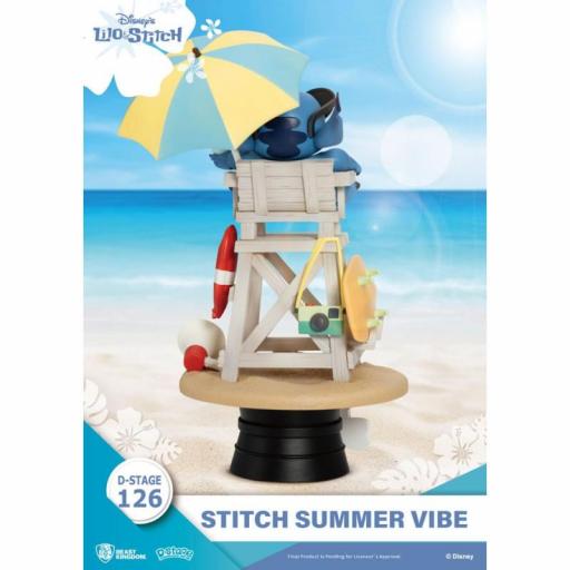 Figura Stitch Summer Vibe Disney D-Stage 15 cm [3]