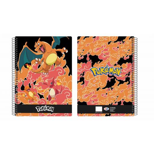 Cuaderno A4 Pokemon Charmander