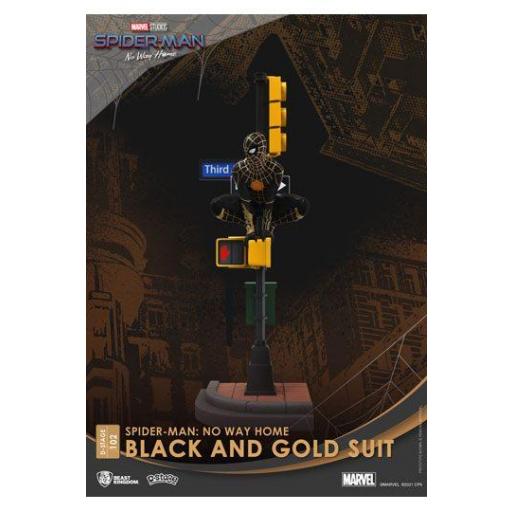 Diorama D-Stage Spiderman: No Way Home Black and Gold Suit 16 cm [0]