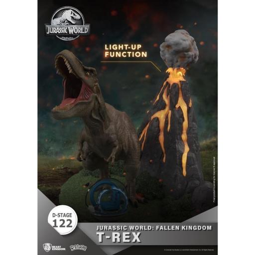 Diorama Beast Kingdom D-Stage Jurassic World T-Rex 13 cm [1]