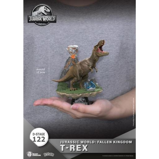 Diorama Beast Kingdom D-Stage Jurassic World T-Rex 13 cm [3]