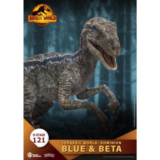 Diorama Beast Kingdom D-Stage Jurassic World Blue y Beta 13 cm [2]