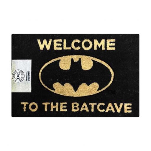 Felpudo Batman Welcome to the Batcave Black