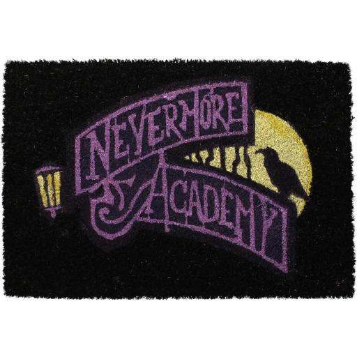 Felpudo Wednesday Addams Nevermore Academy